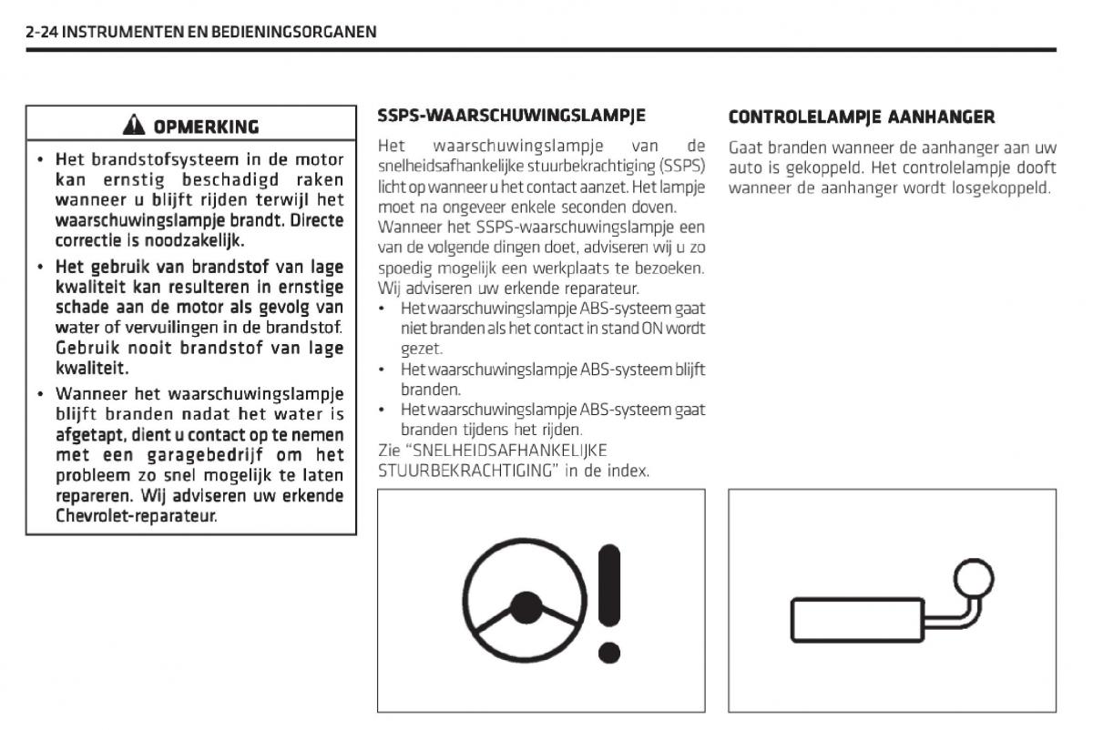 Chevrolet Captiva handleiding / page 71