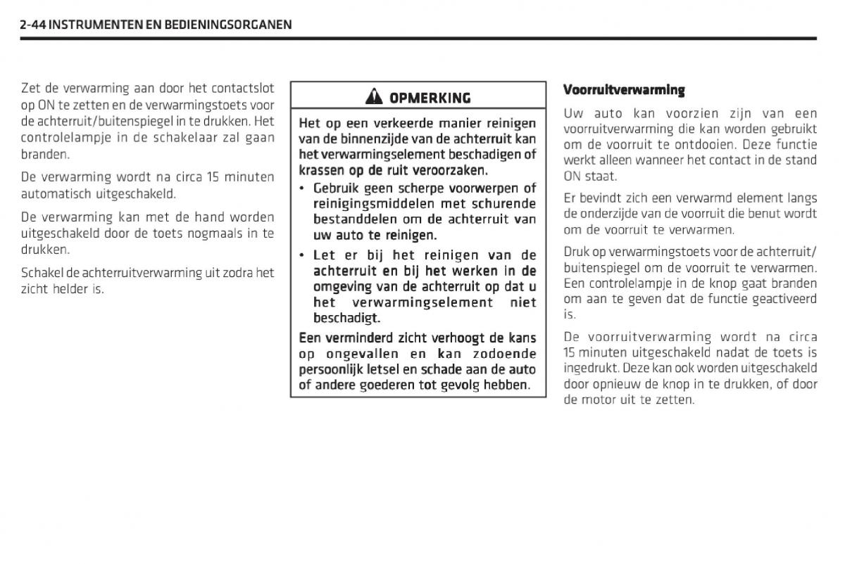 Chevrolet Captiva handleiding / page 91