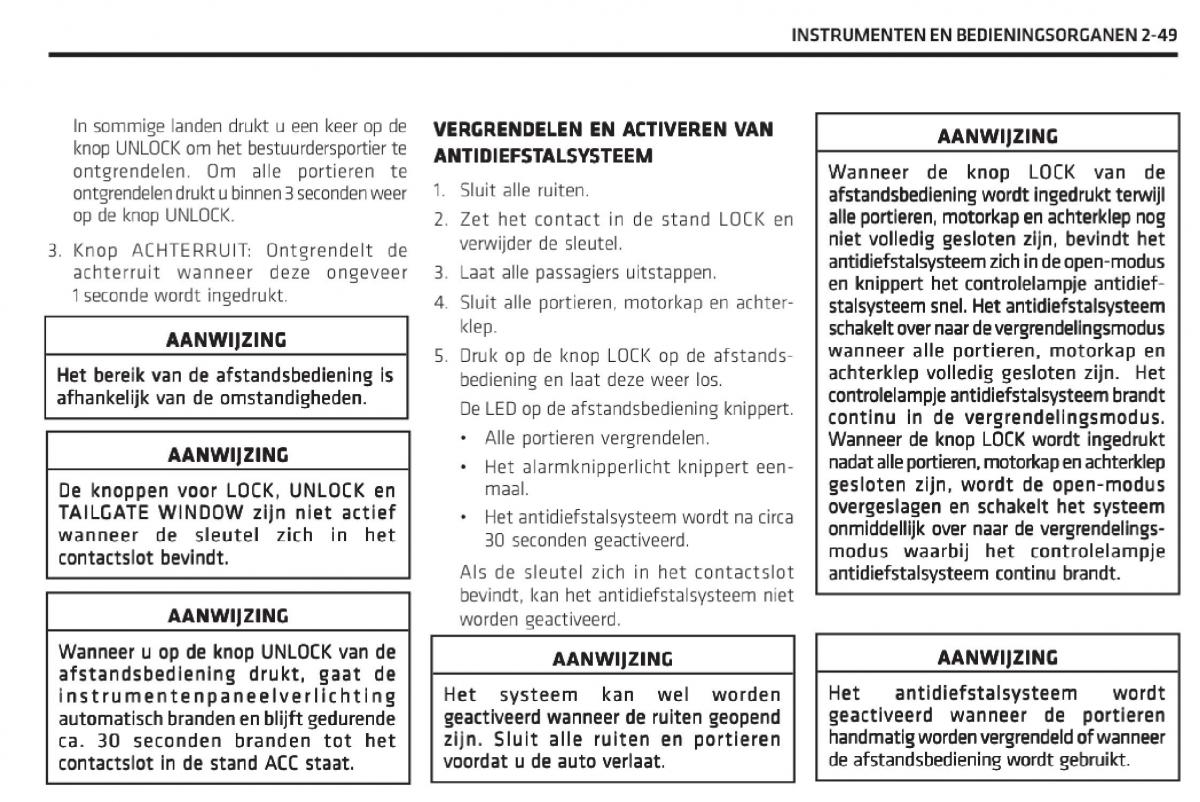 Chevrolet Captiva handleiding / page 96