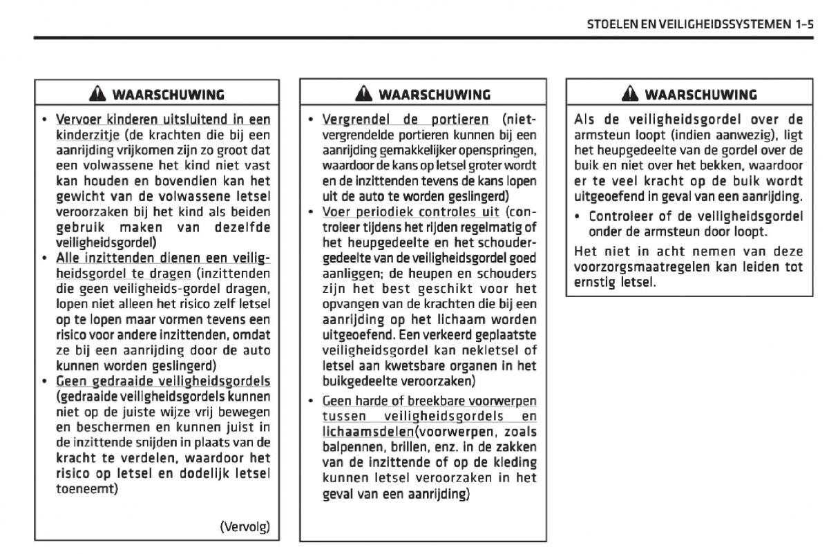 Chevrolet Captiva handleiding / page 10