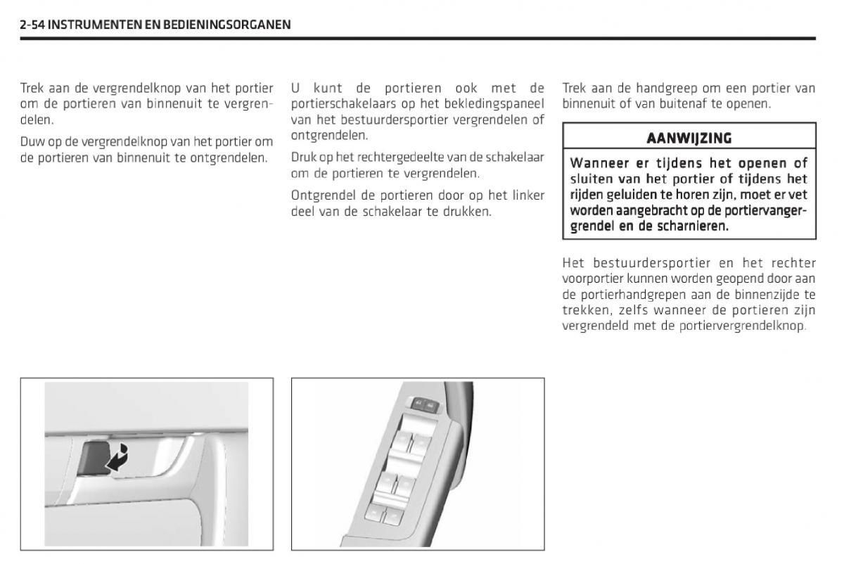 Chevrolet Captiva handleiding / page 101