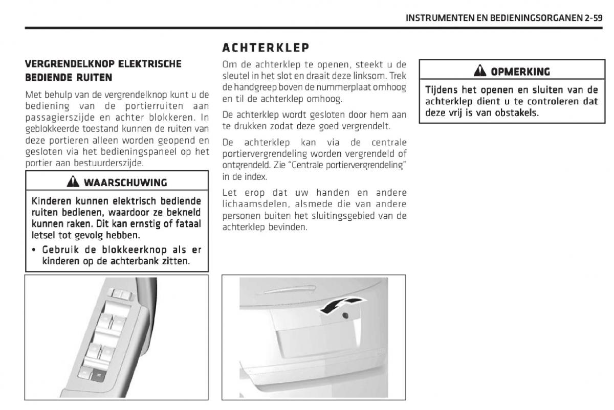 Chevrolet Captiva handleiding / page 106