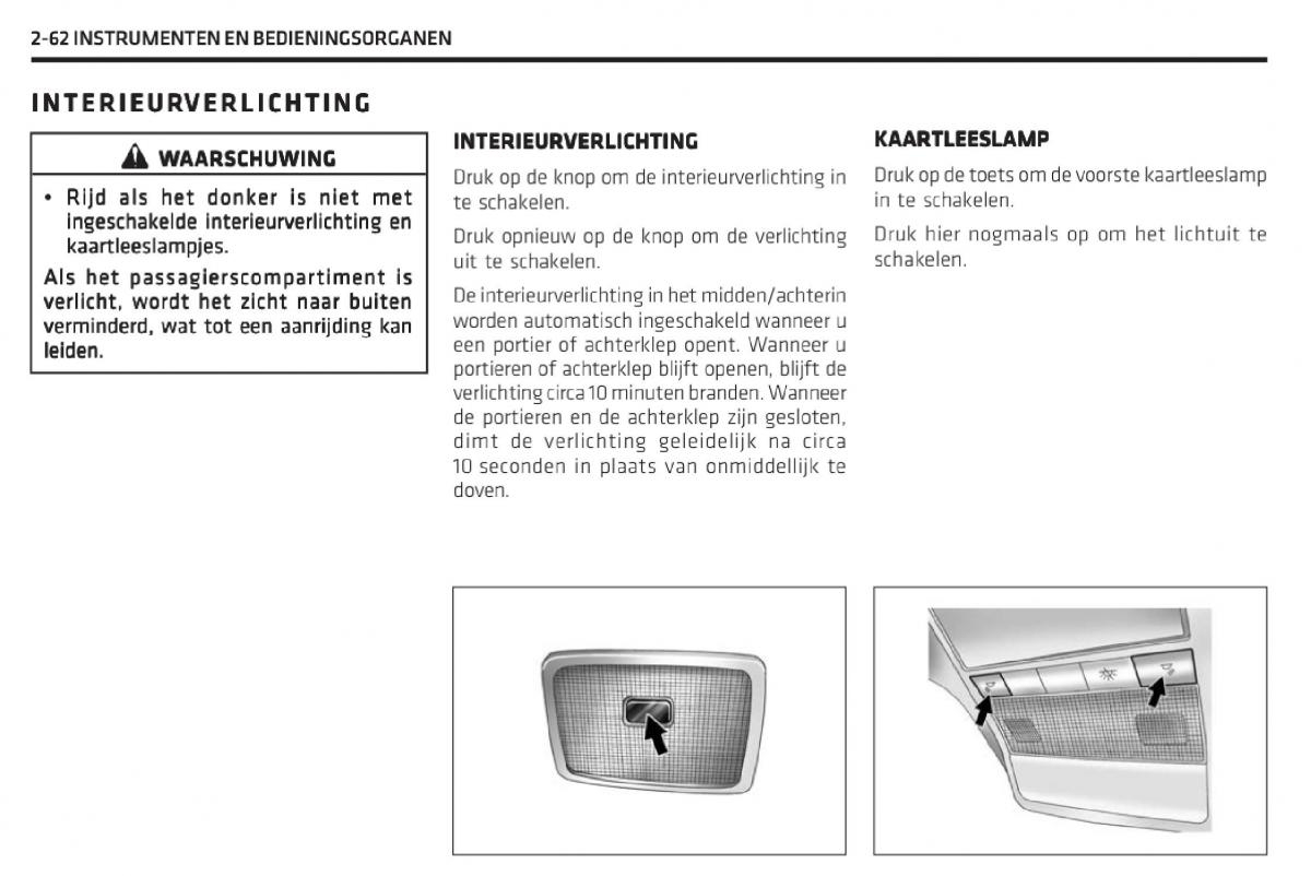 Chevrolet Captiva handleiding / page 109