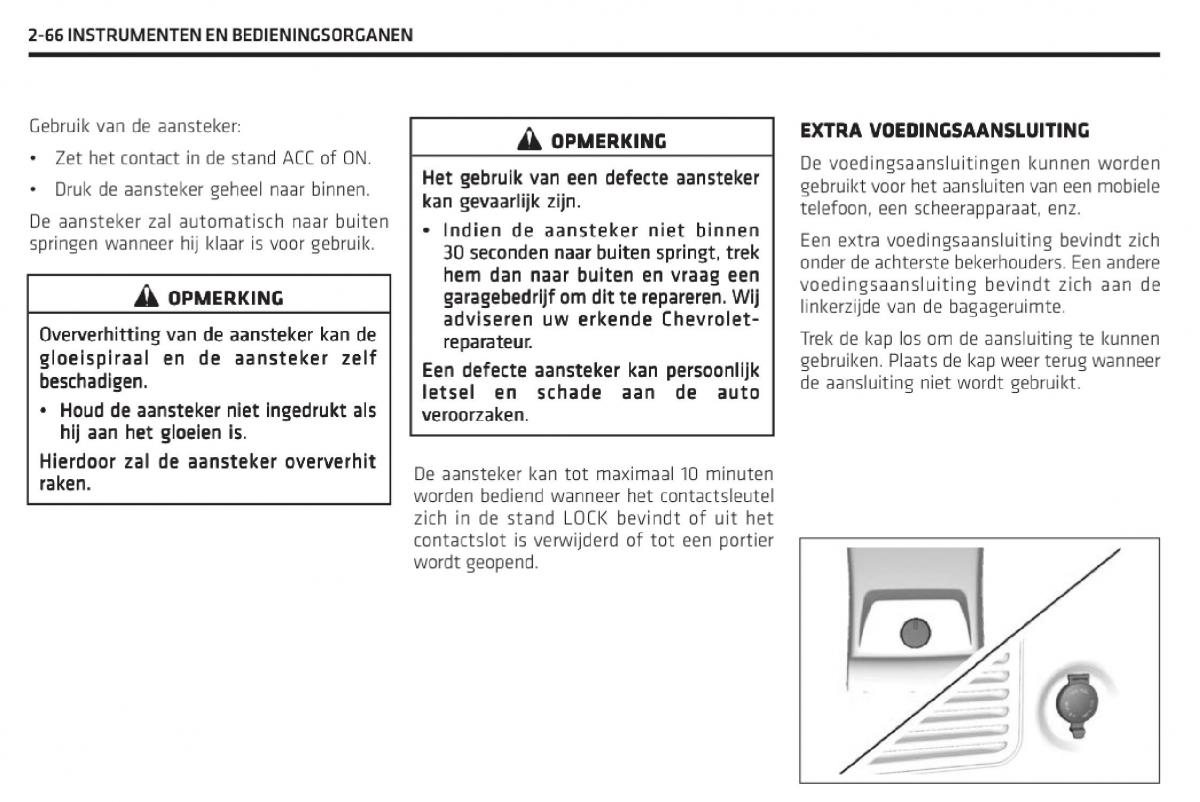 Chevrolet Captiva handleiding / page 113