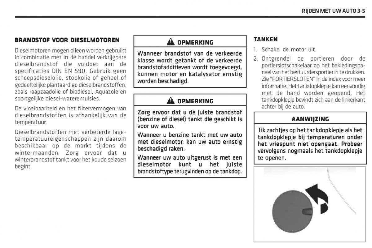 Chevrolet Captiva handleiding / page 128