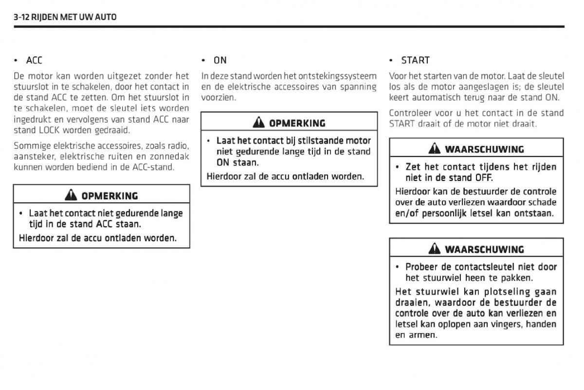 Chevrolet Captiva handleiding / page 135