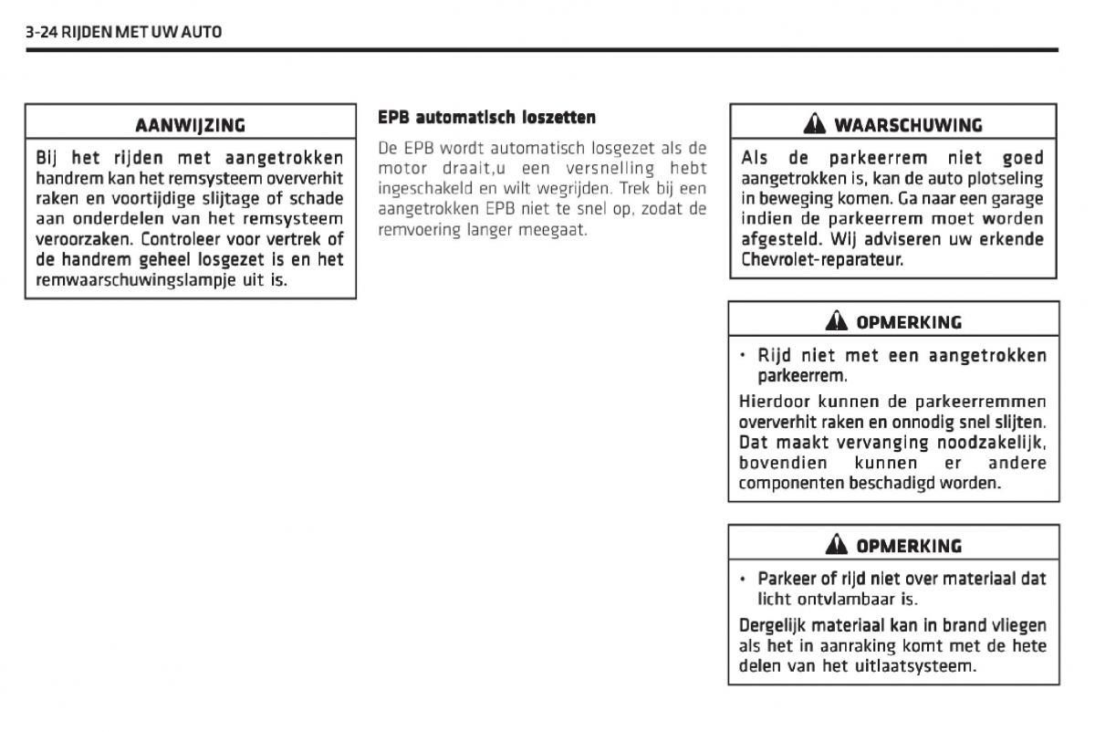 Chevrolet Captiva handleiding / page 147