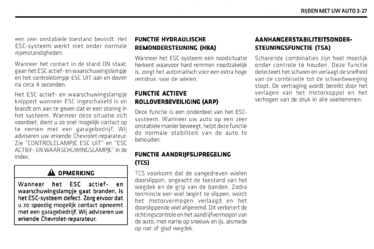 Chevrolet Captiva handleiding / page 150