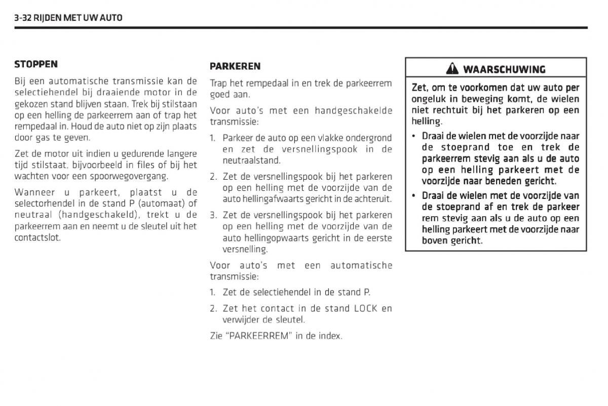 Chevrolet Captiva handleiding / page 155