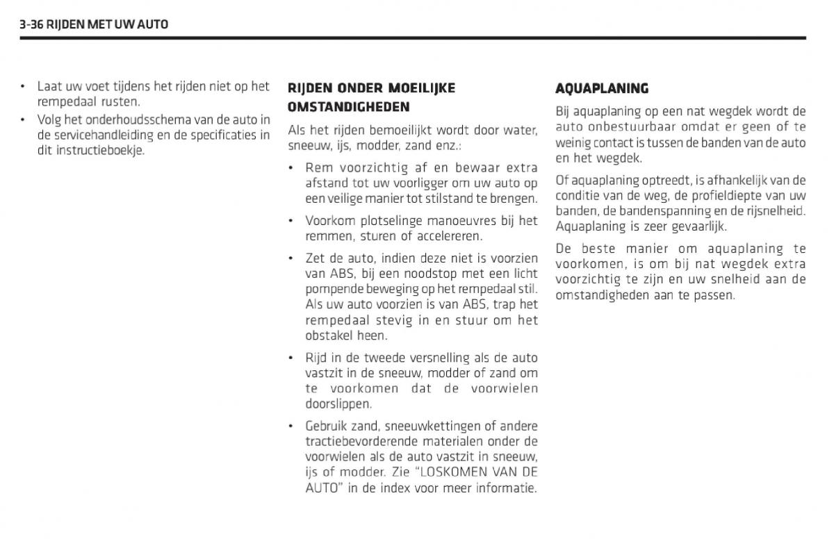 Chevrolet Captiva handleiding / page 159