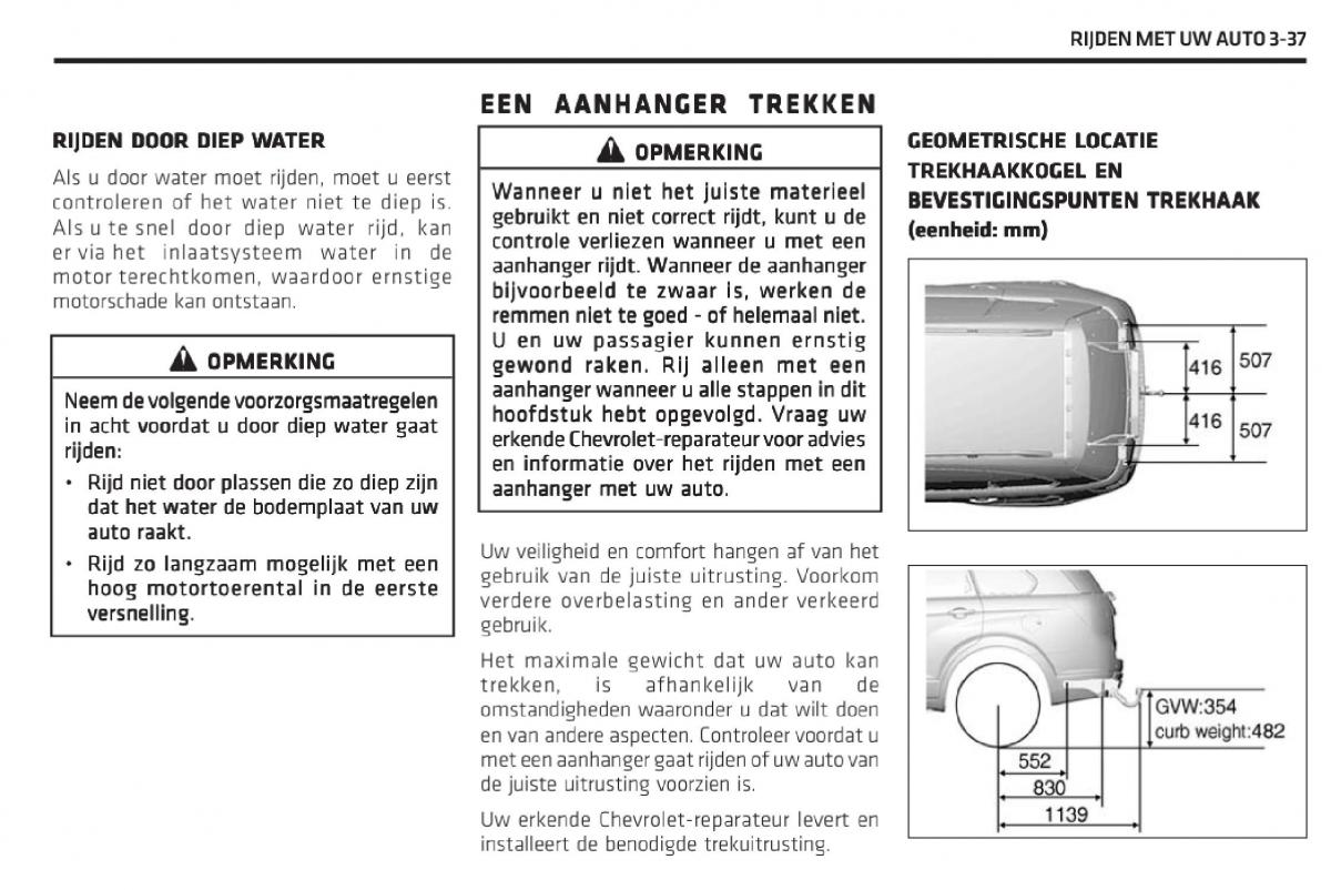 Chevrolet Captiva handleiding / page 160