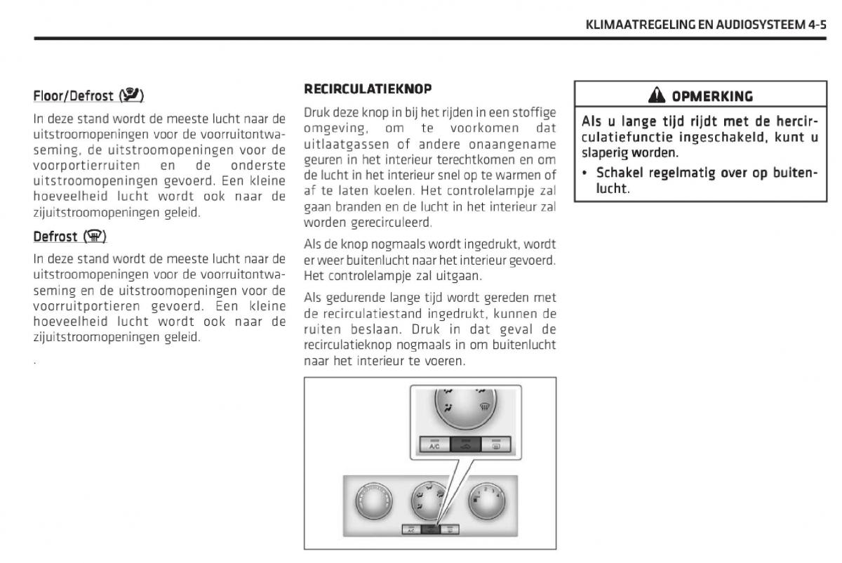 Chevrolet Captiva handleiding / page 174