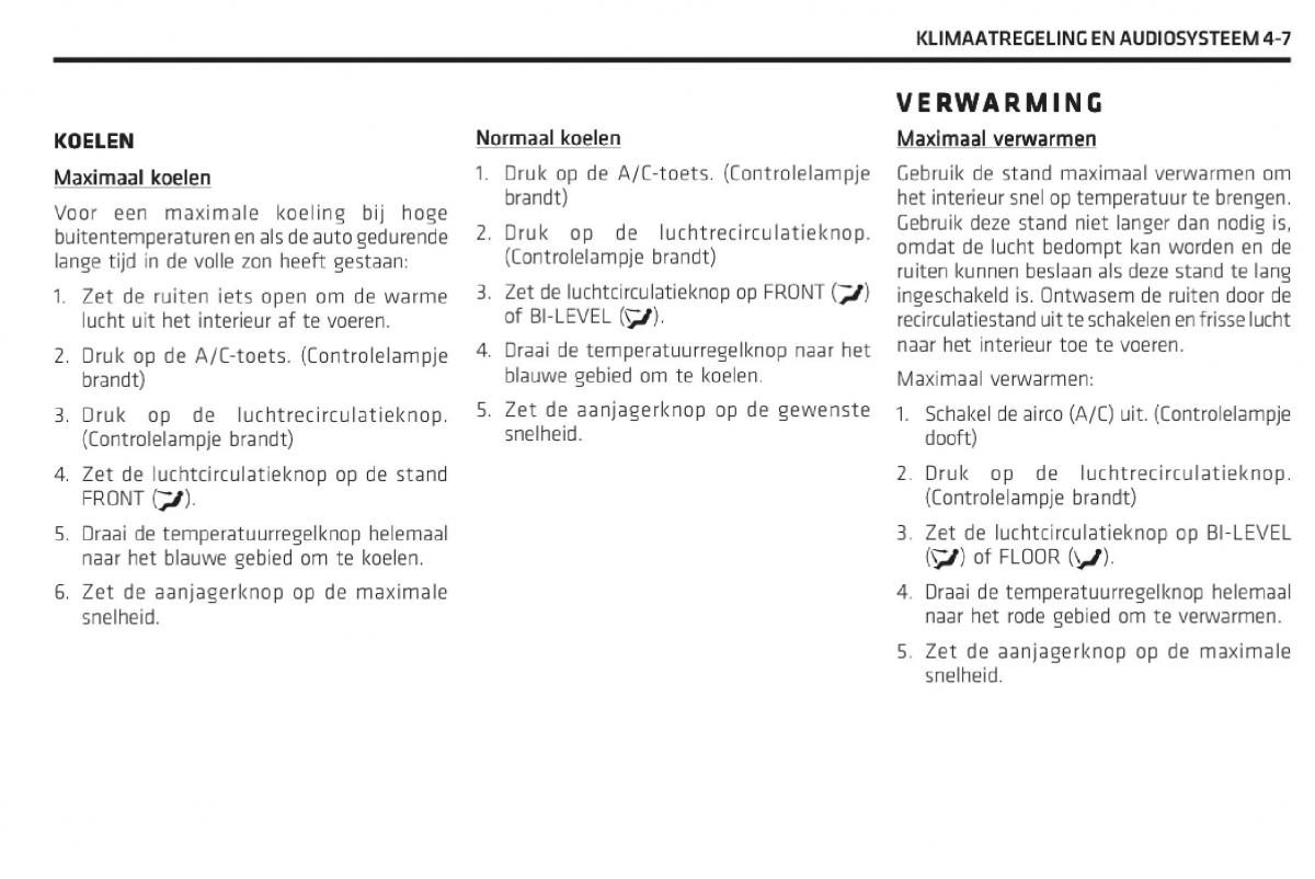 Chevrolet Captiva handleiding / page 176