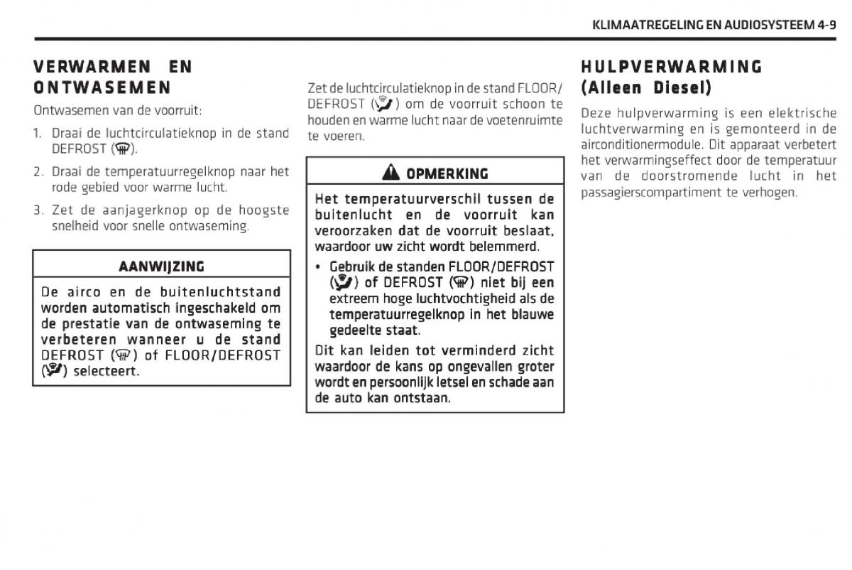 Chevrolet Captiva handleiding / page 178