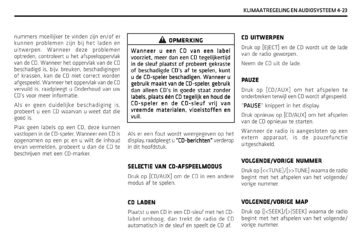 Chevrolet Captiva handleiding / page 192