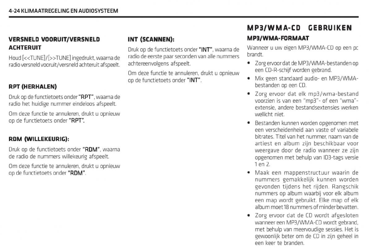 Chevrolet Captiva handleiding / page 193