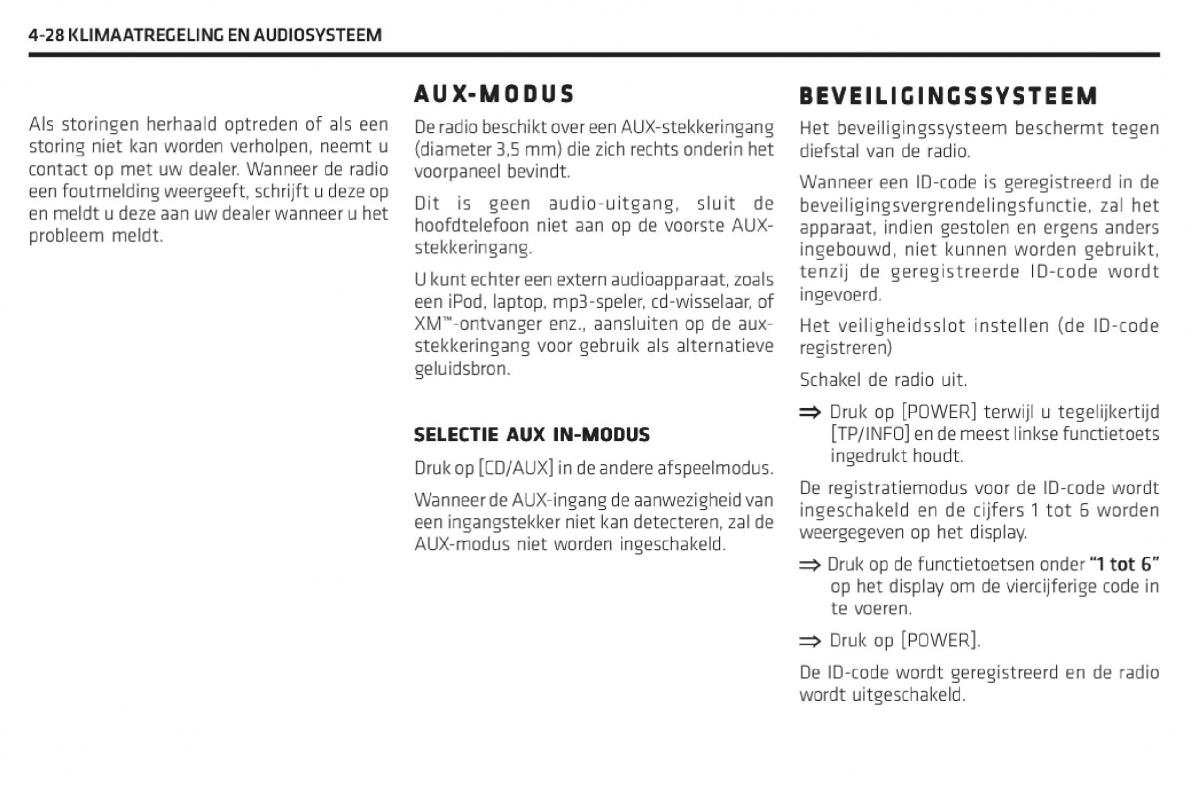 Chevrolet Captiva handleiding / page 197