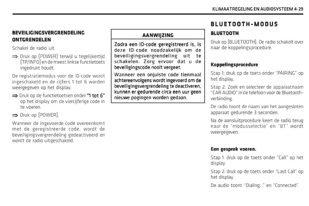 Chevrolet Captiva handleiding / page 198