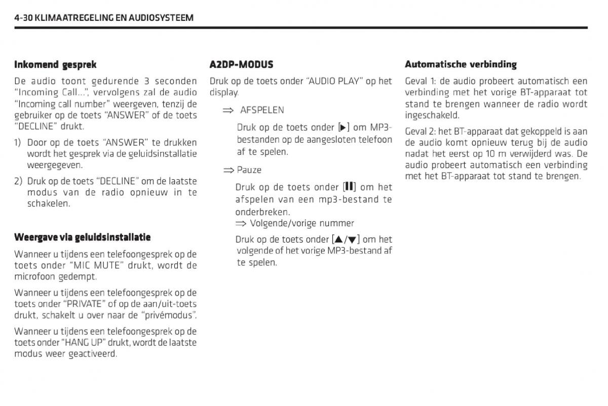 Chevrolet Captiva handleiding / page 199