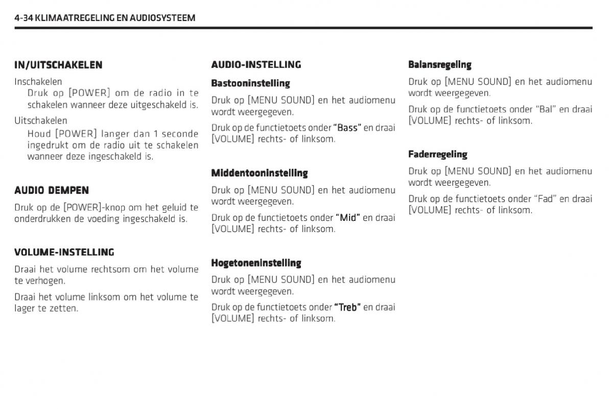 Chevrolet Captiva handleiding / page 203