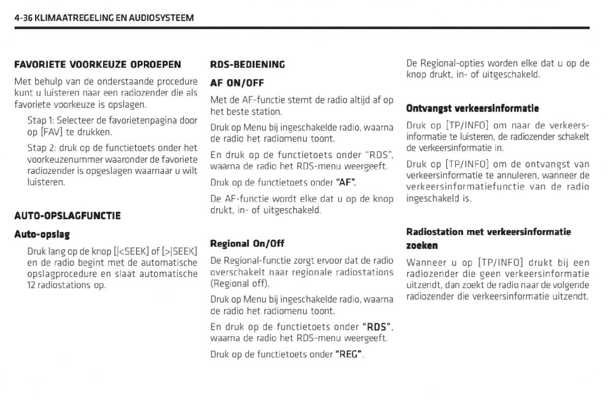 Chevrolet Captiva handleiding / page 205