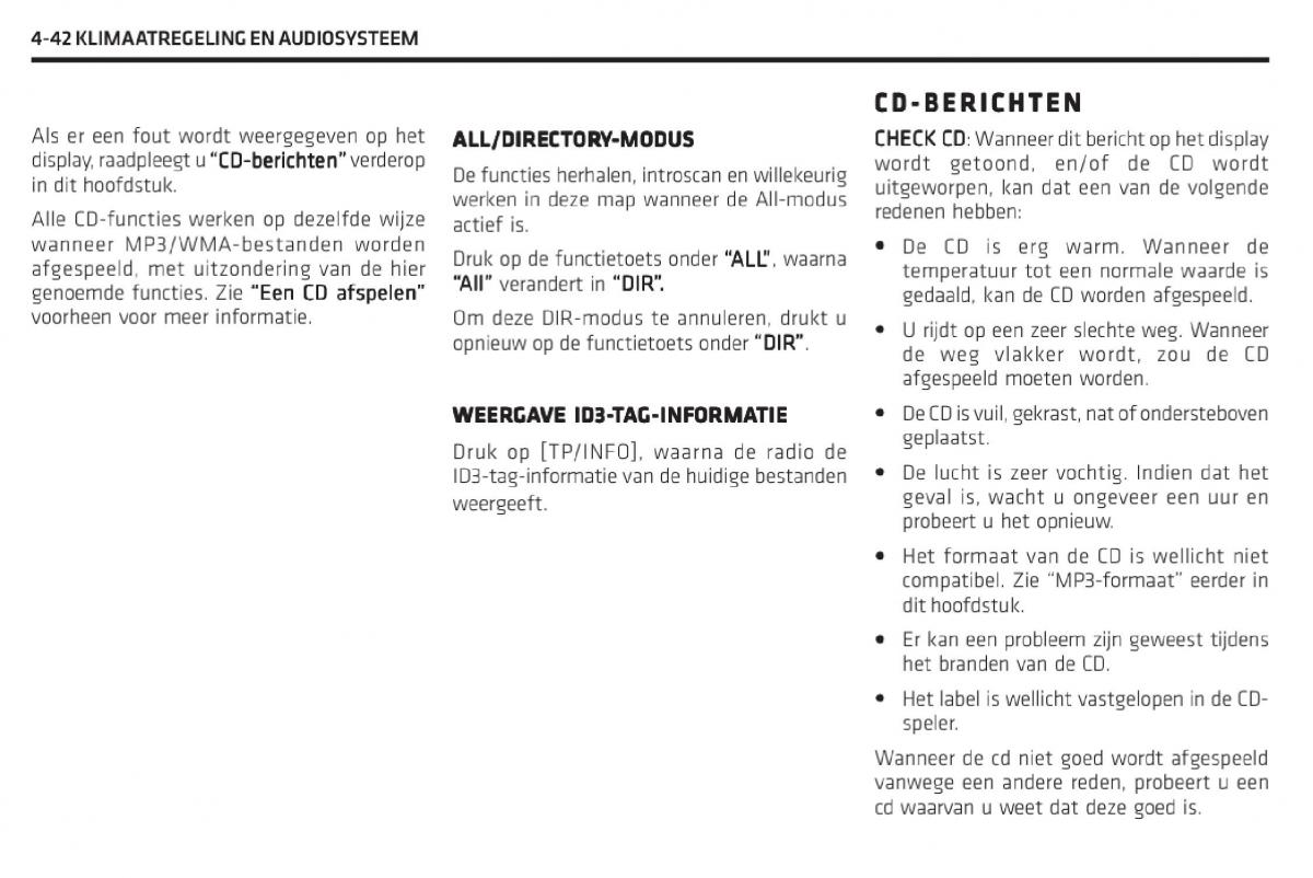 Chevrolet Captiva handleiding / page 211