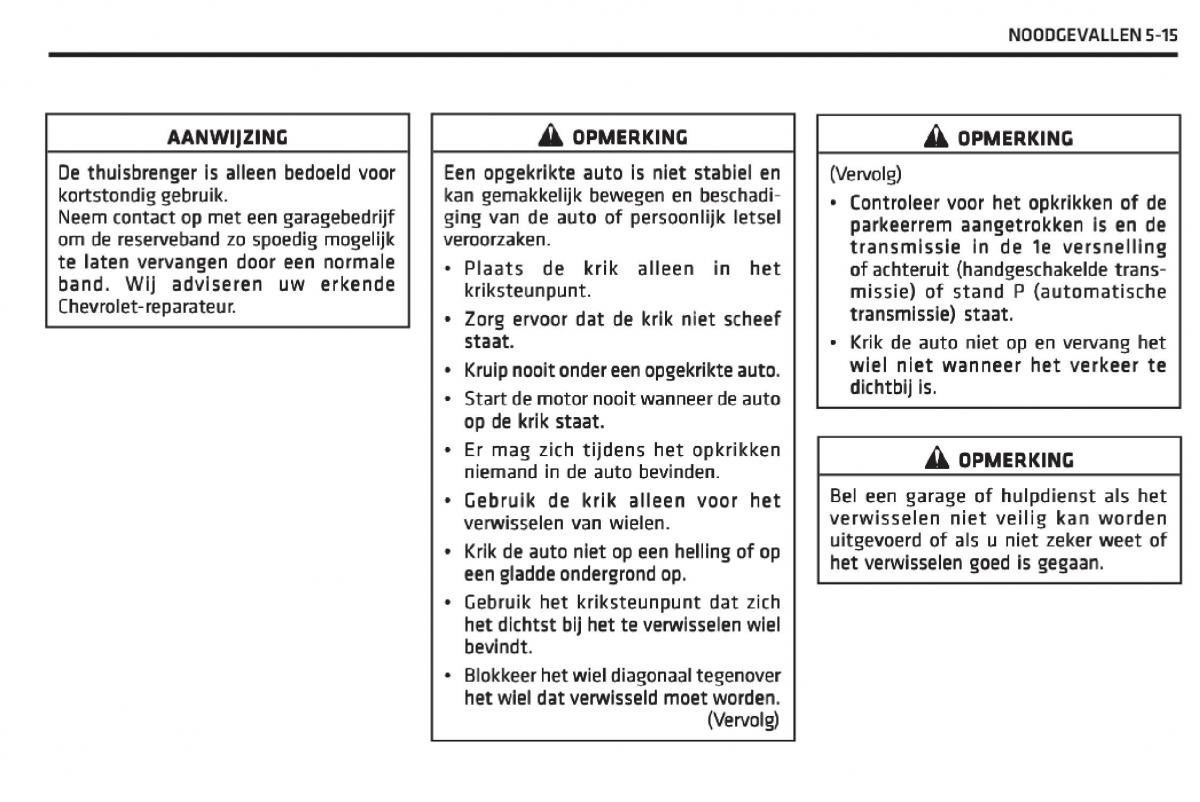 Chevrolet Captiva handleiding / page 230