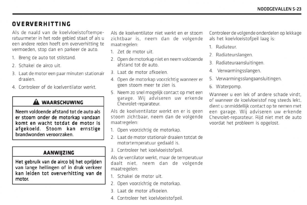 Chevrolet Captiva handleiding / page 238