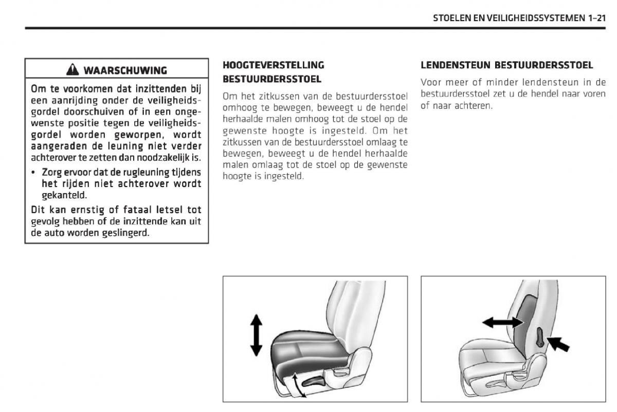 Chevrolet Captiva handleiding / page 26