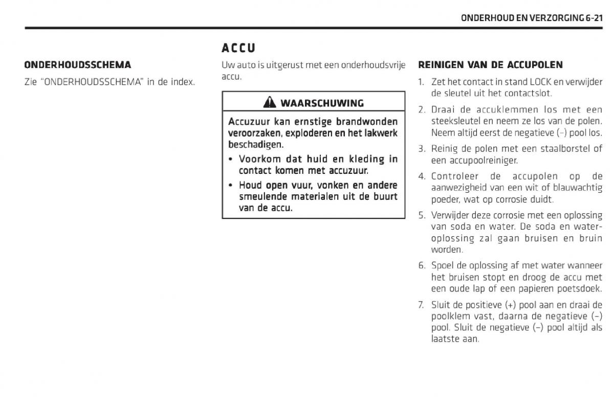 Chevrolet Captiva handleiding / page 260