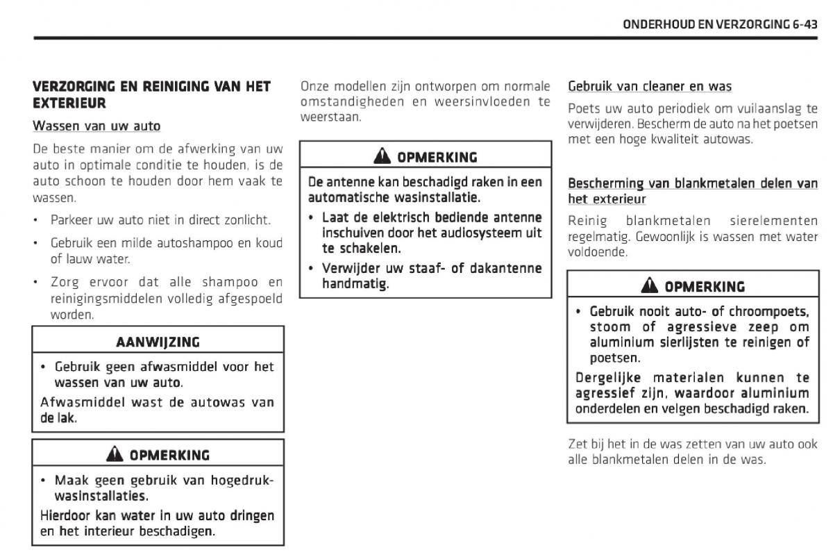 Chevrolet Captiva handleiding / page 282