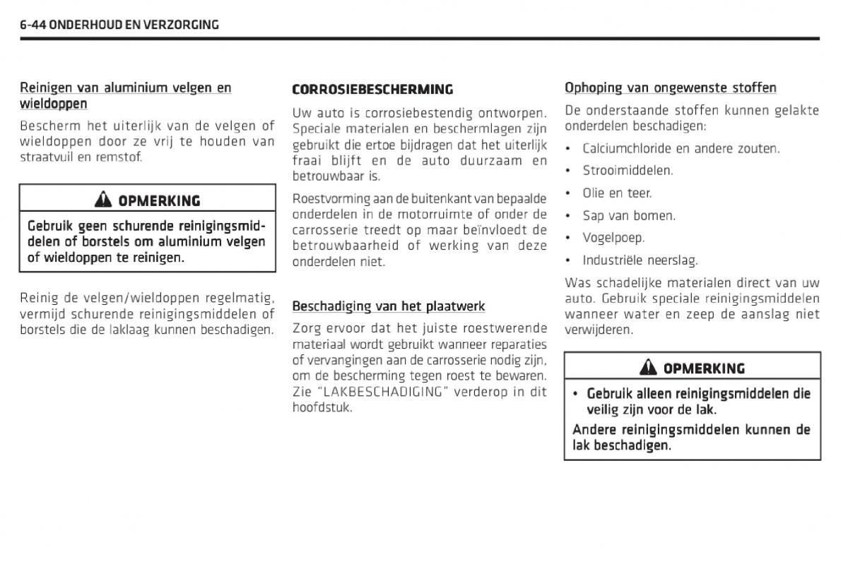 Chevrolet Captiva handleiding / page 283