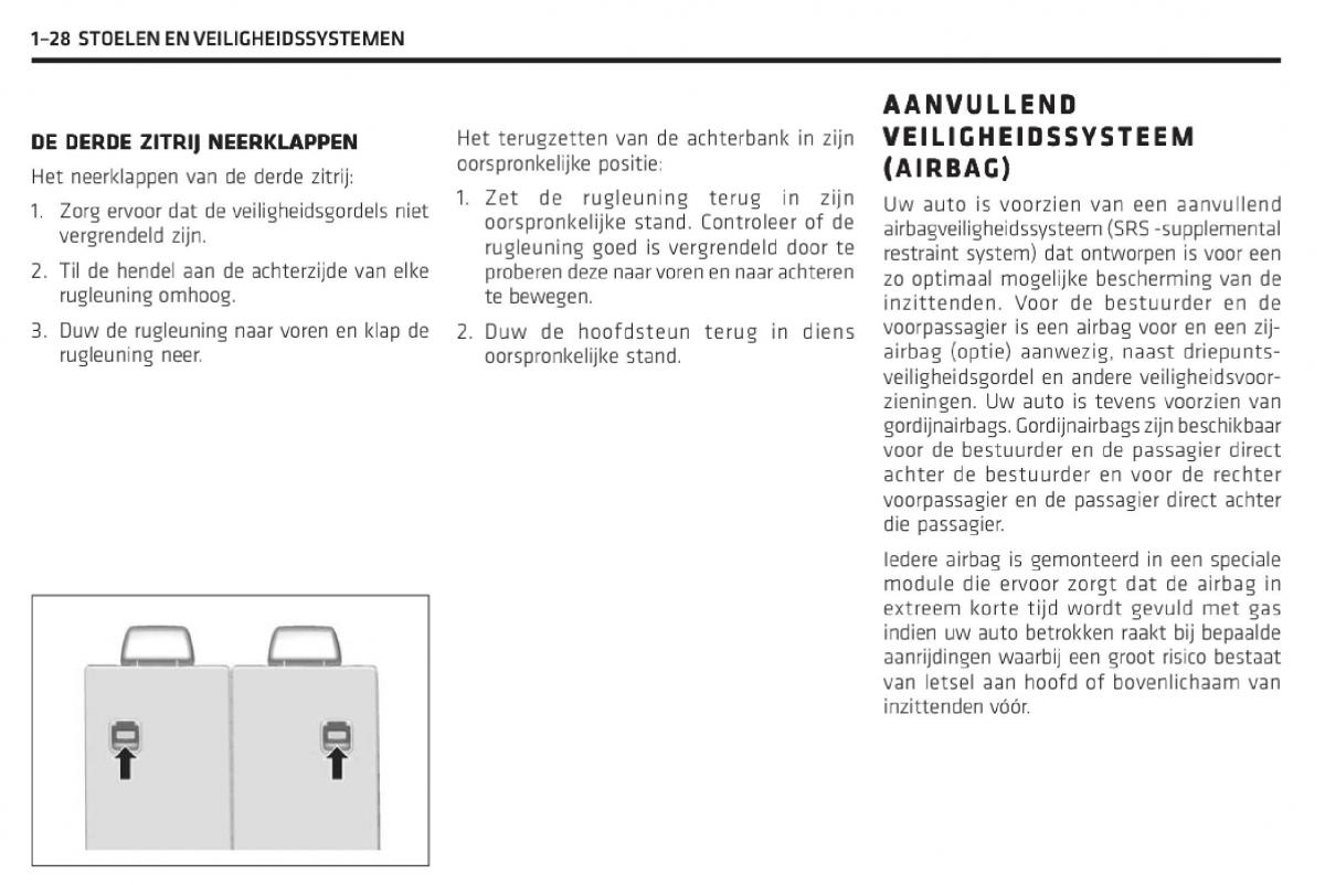 Chevrolet Captiva handleiding / page 33