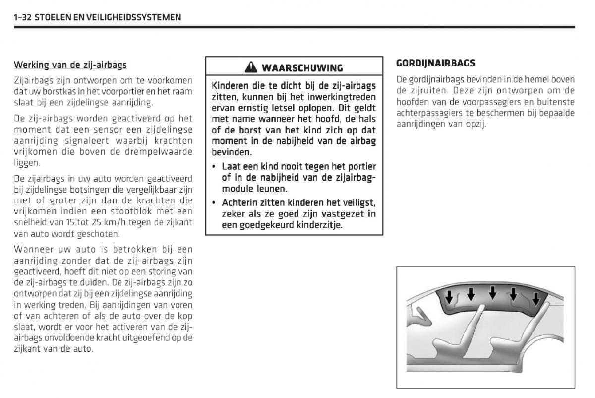 Chevrolet Captiva handleiding / page 37