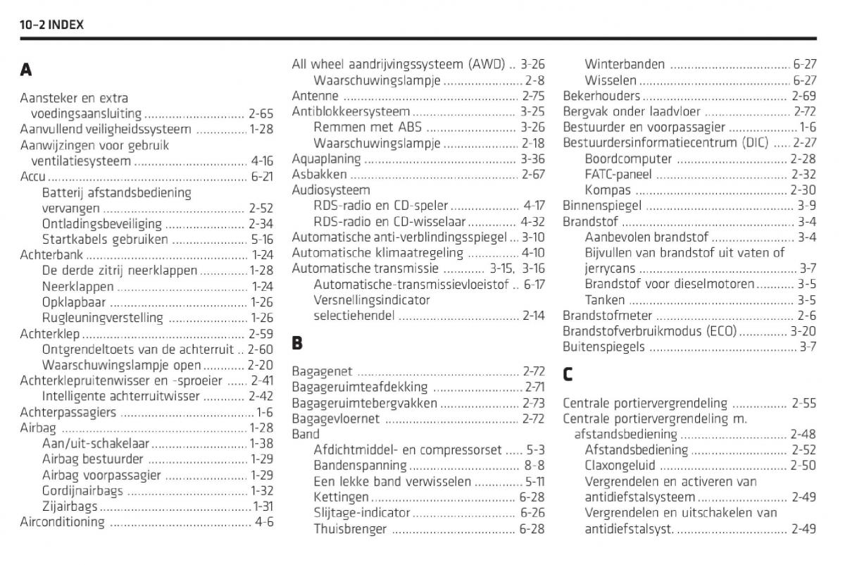 Chevrolet Captiva handleiding / page 375