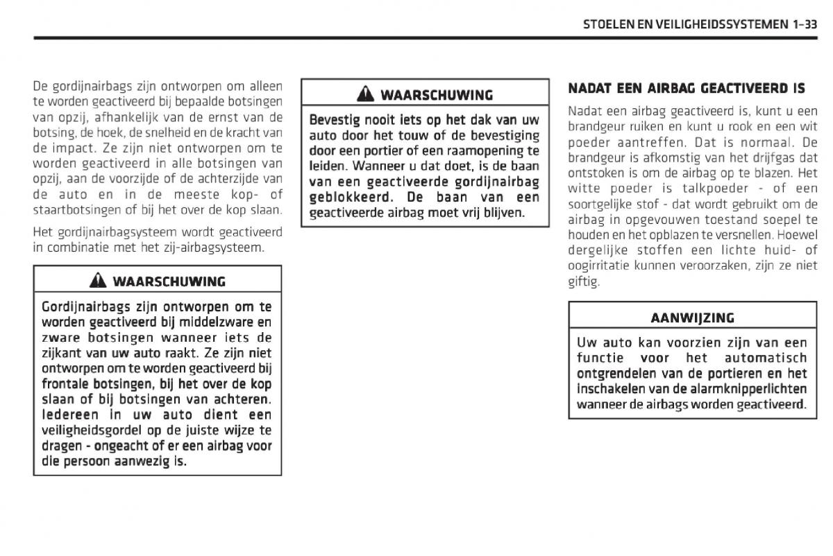 Chevrolet Captiva handleiding / page 38