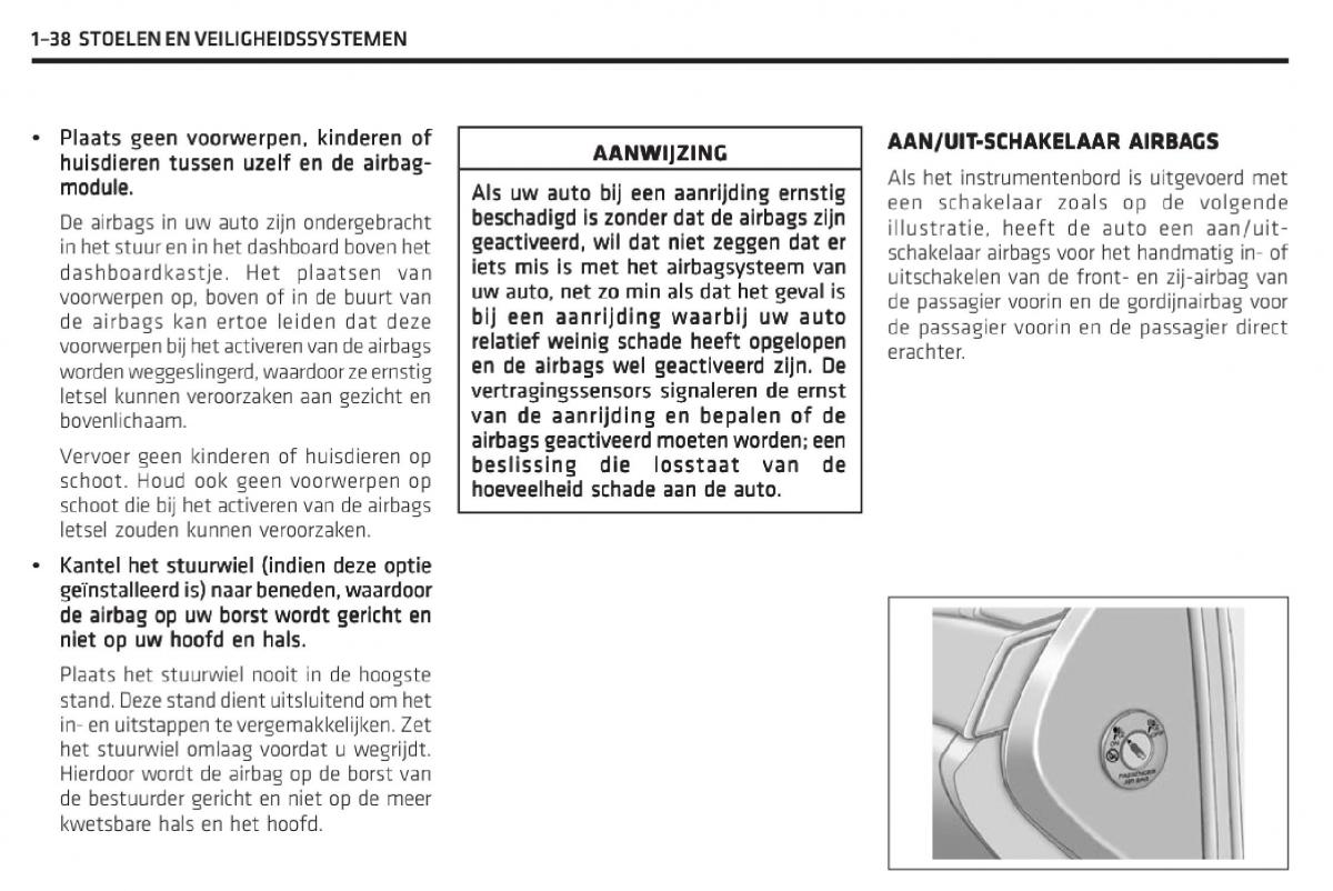 Chevrolet Captiva handleiding / page 43