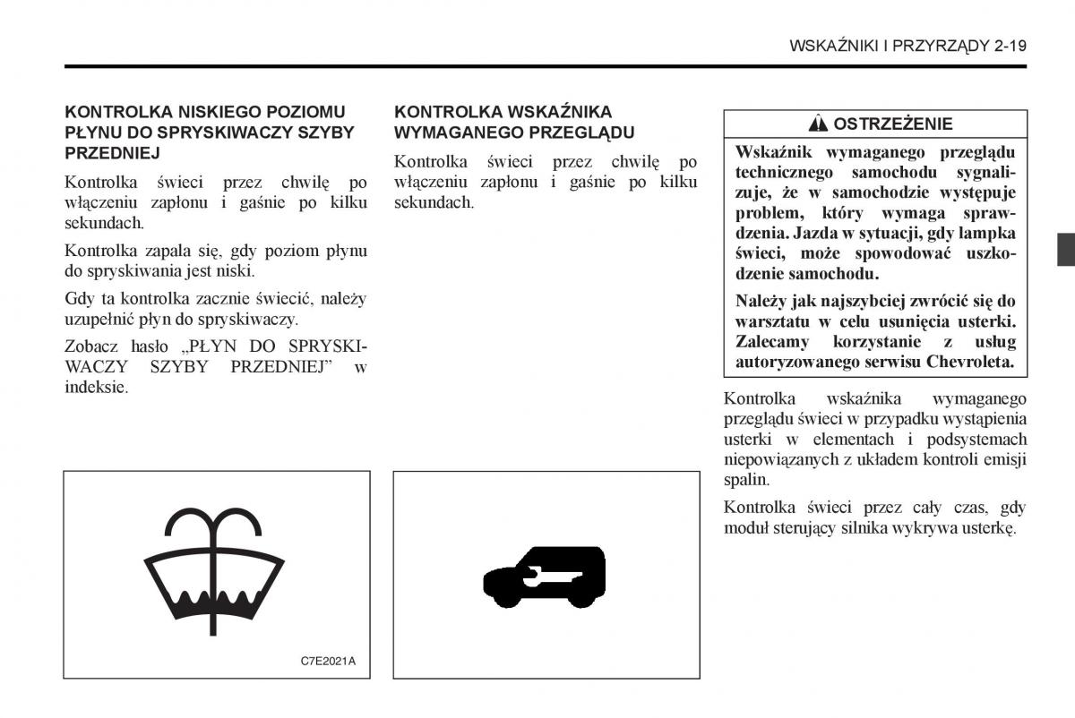 Chevrolet Captiva instrukcja obslugi / page 65