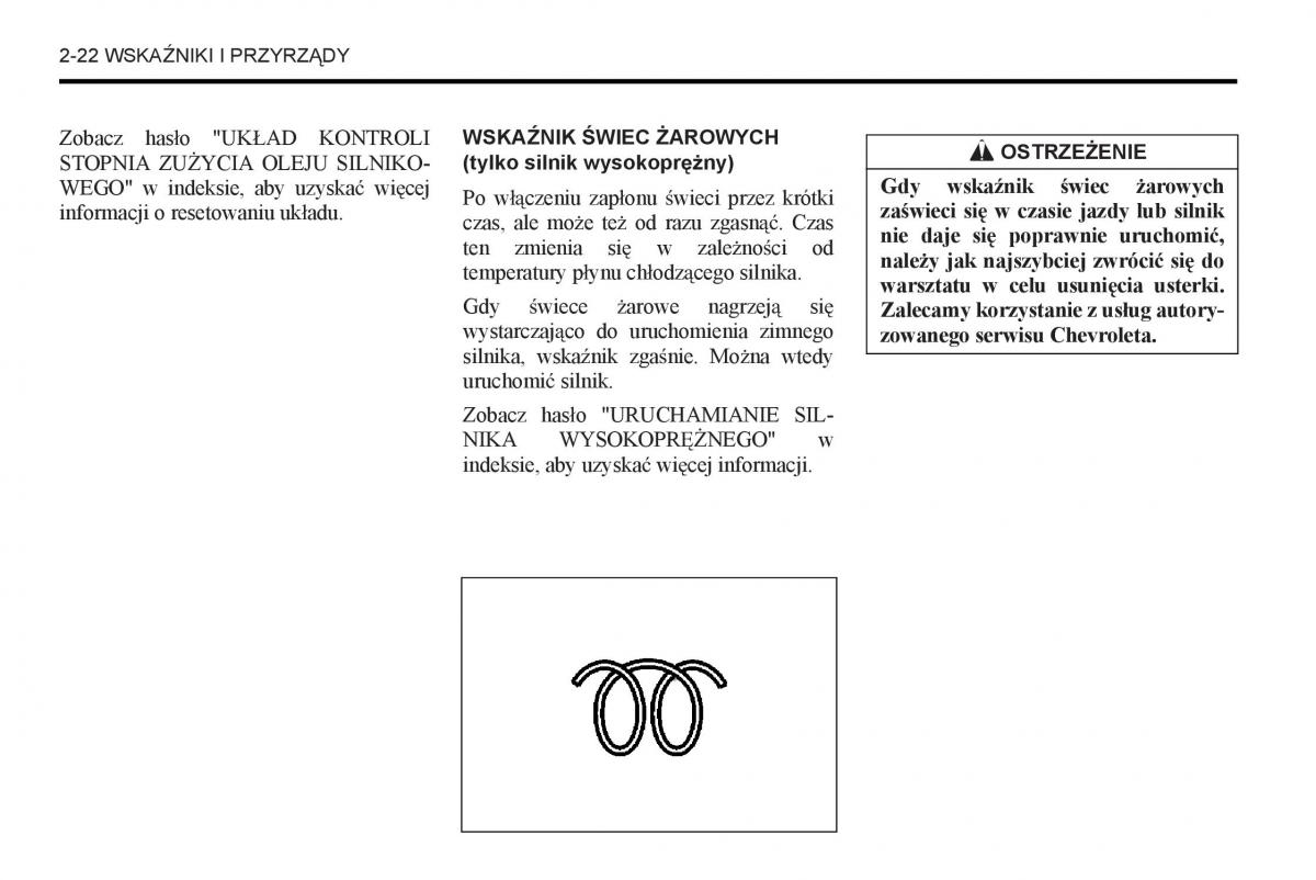 Chevrolet Captiva instrukcja obslugi / page 68