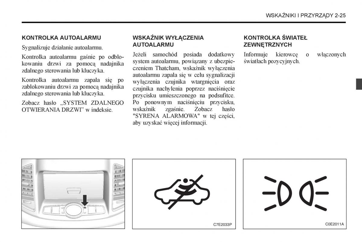 Chevrolet Captiva instrukcja obslugi / page 71