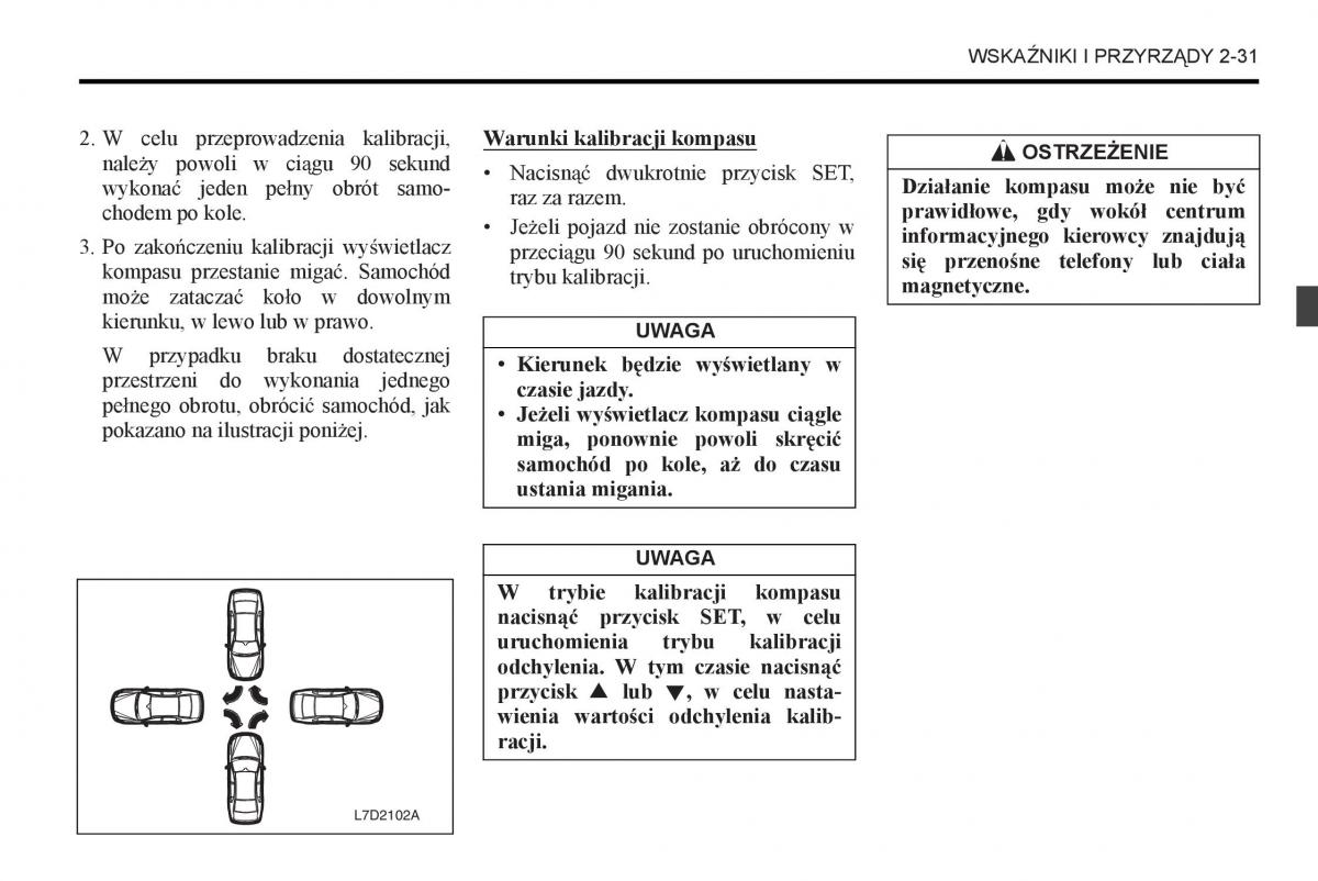 Chevrolet Captiva instrukcja obslugi / page 77