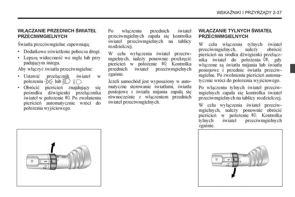 Chevrolet Captiva instrukcja obslugi / page 83