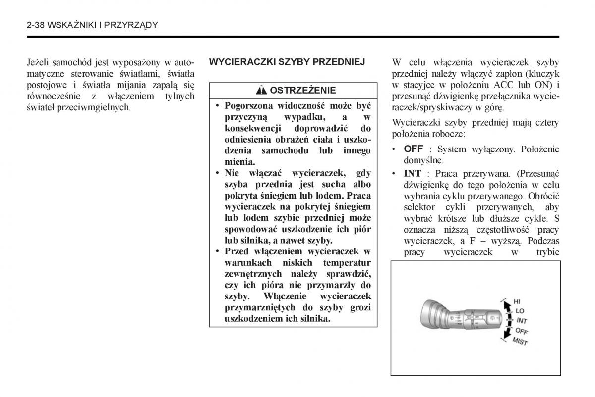 Chevrolet Captiva instrukcja obslugi / page 84