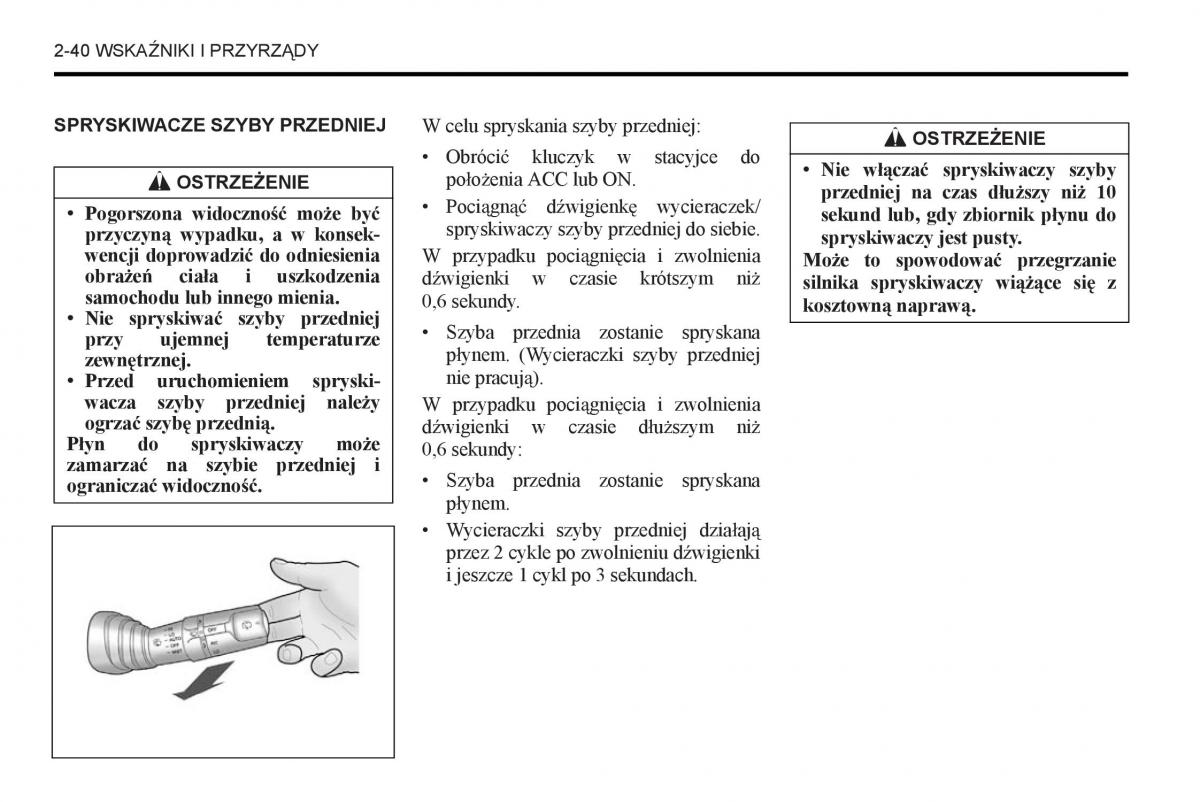 Chevrolet Captiva instrukcja obslugi / page 86