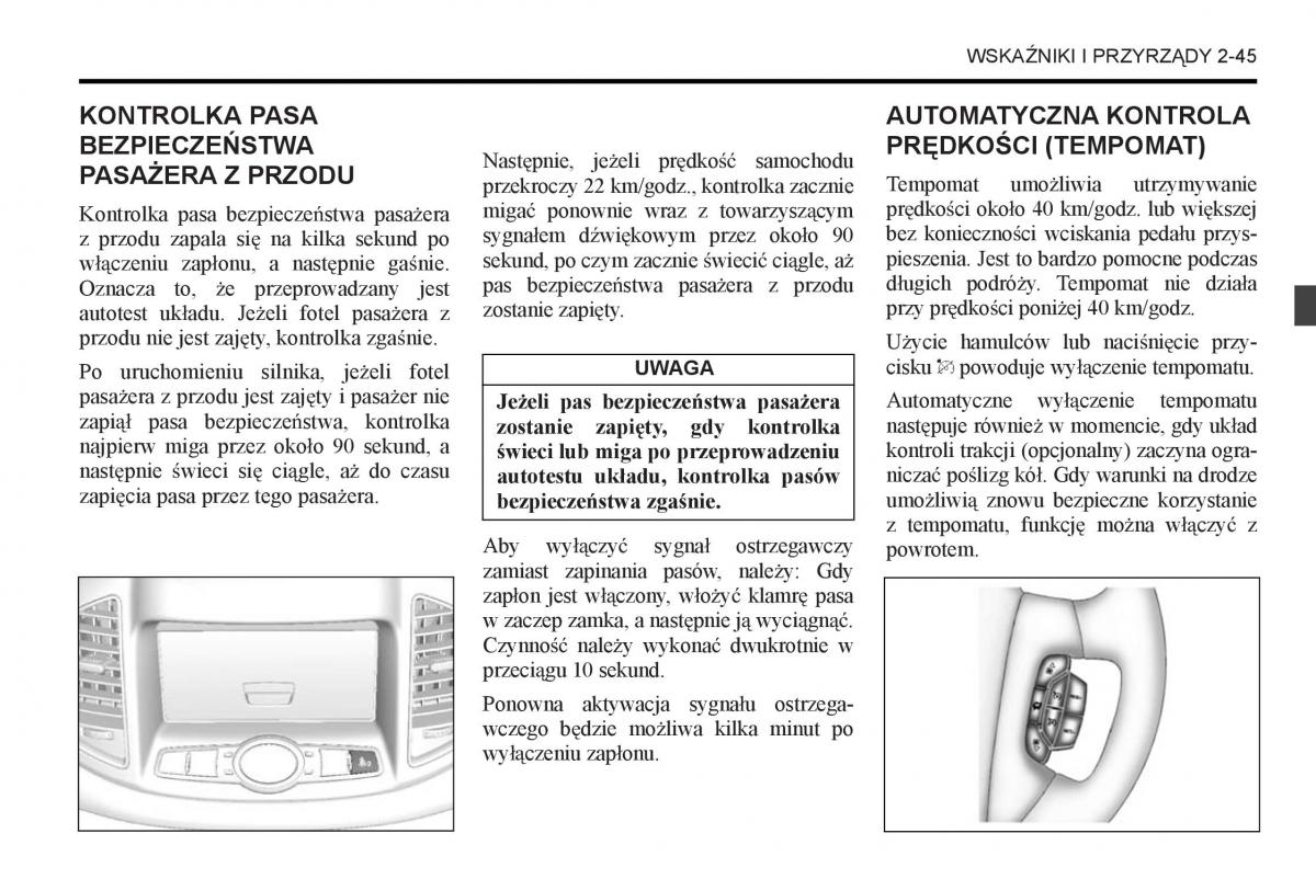 Chevrolet Captiva instrukcja obslugi / page 91