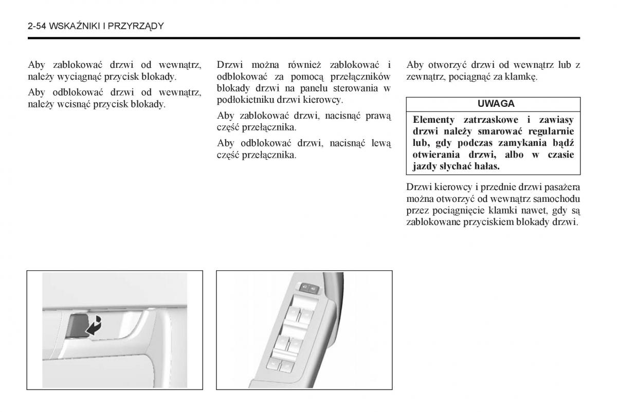 Chevrolet Captiva instrukcja obslugi / page 100