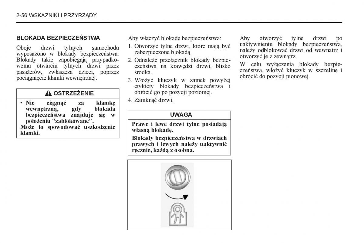 Chevrolet Captiva instrukcja obslugi / page 102