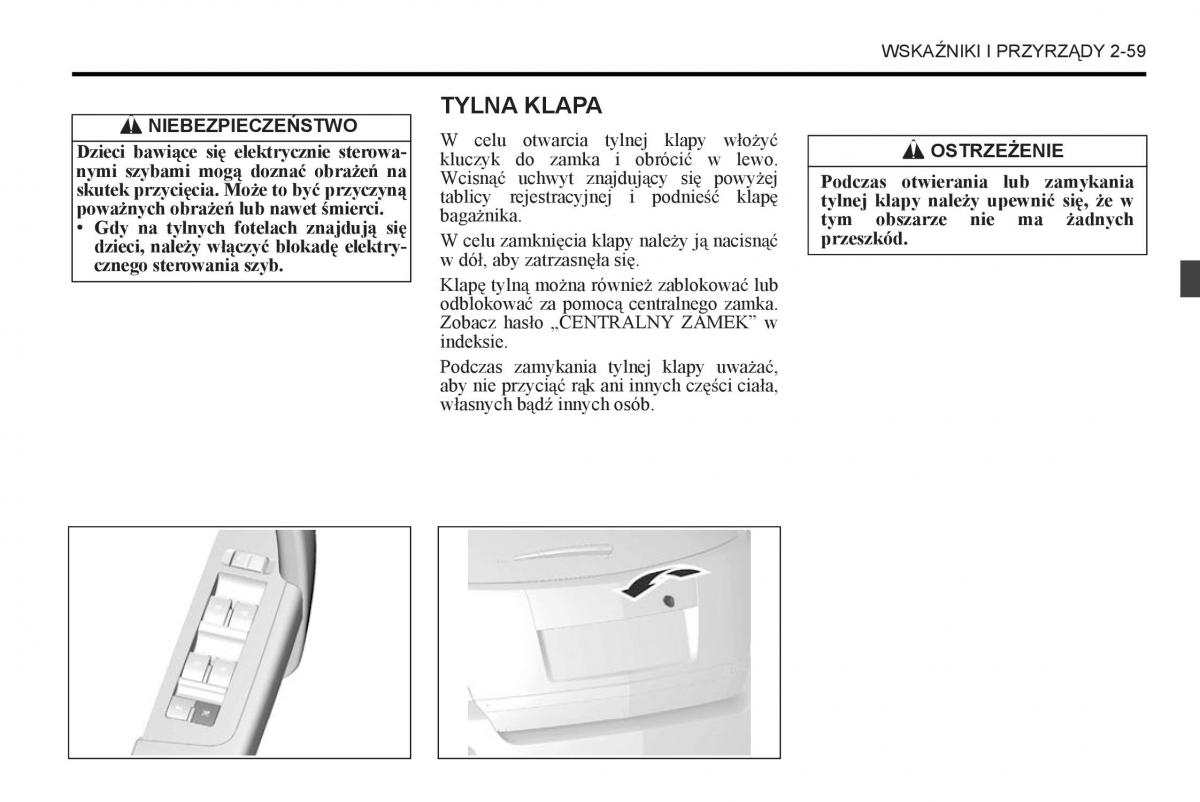 Chevrolet Captiva instrukcja obslugi / page 105