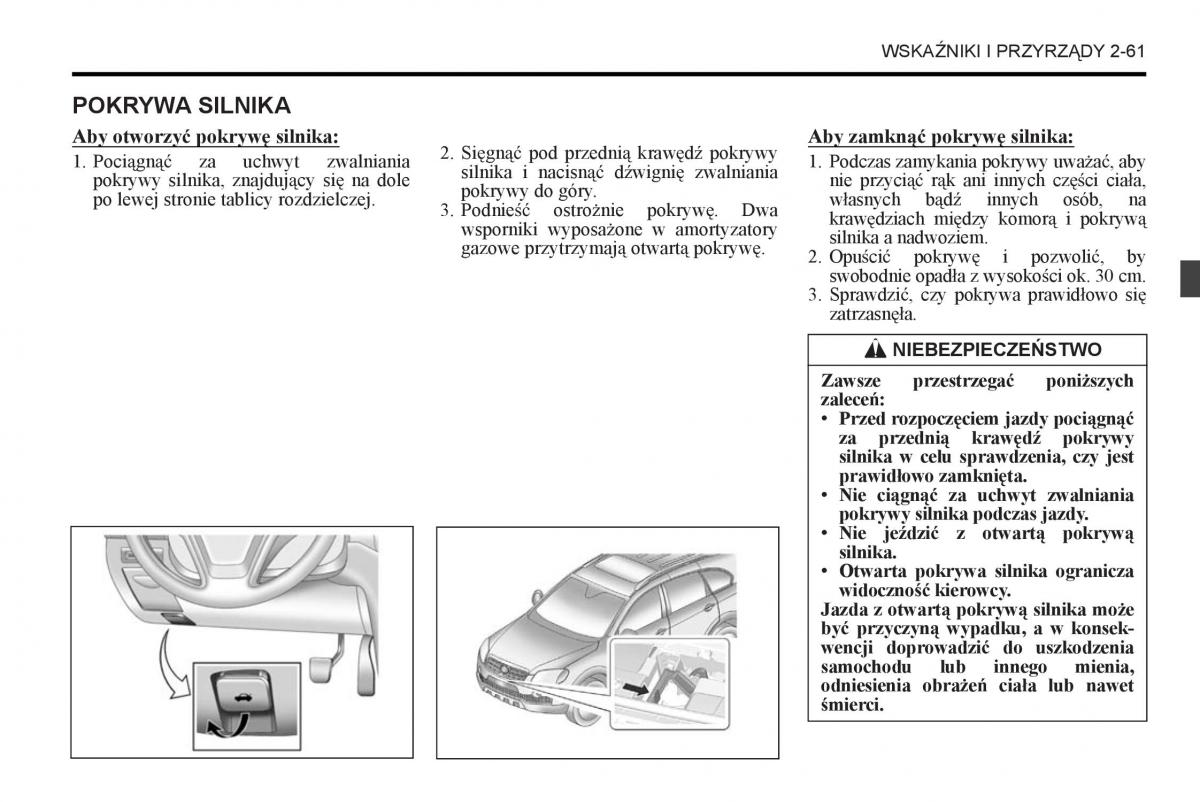 Chevrolet Captiva instrukcja obslugi / page 107