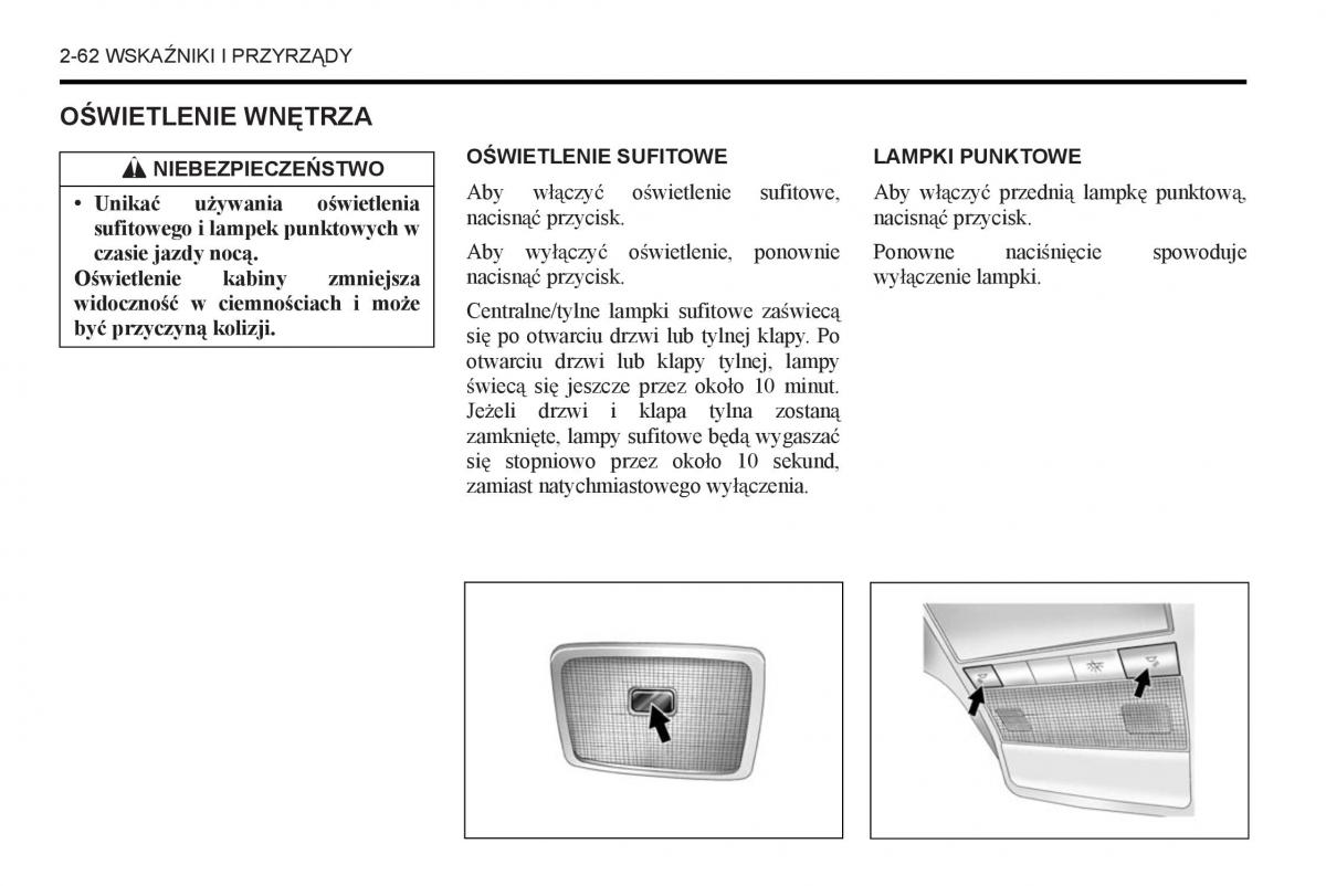 Chevrolet Captiva instrukcja obslugi / page 108